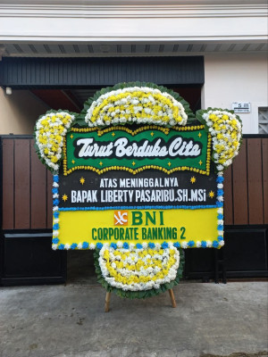 Papan Bunga Duka di Purwomartani